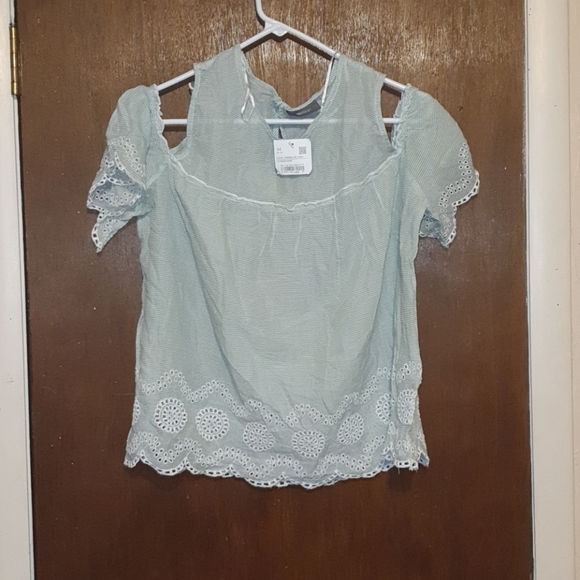 Yessica Tops - Yessica green lace top